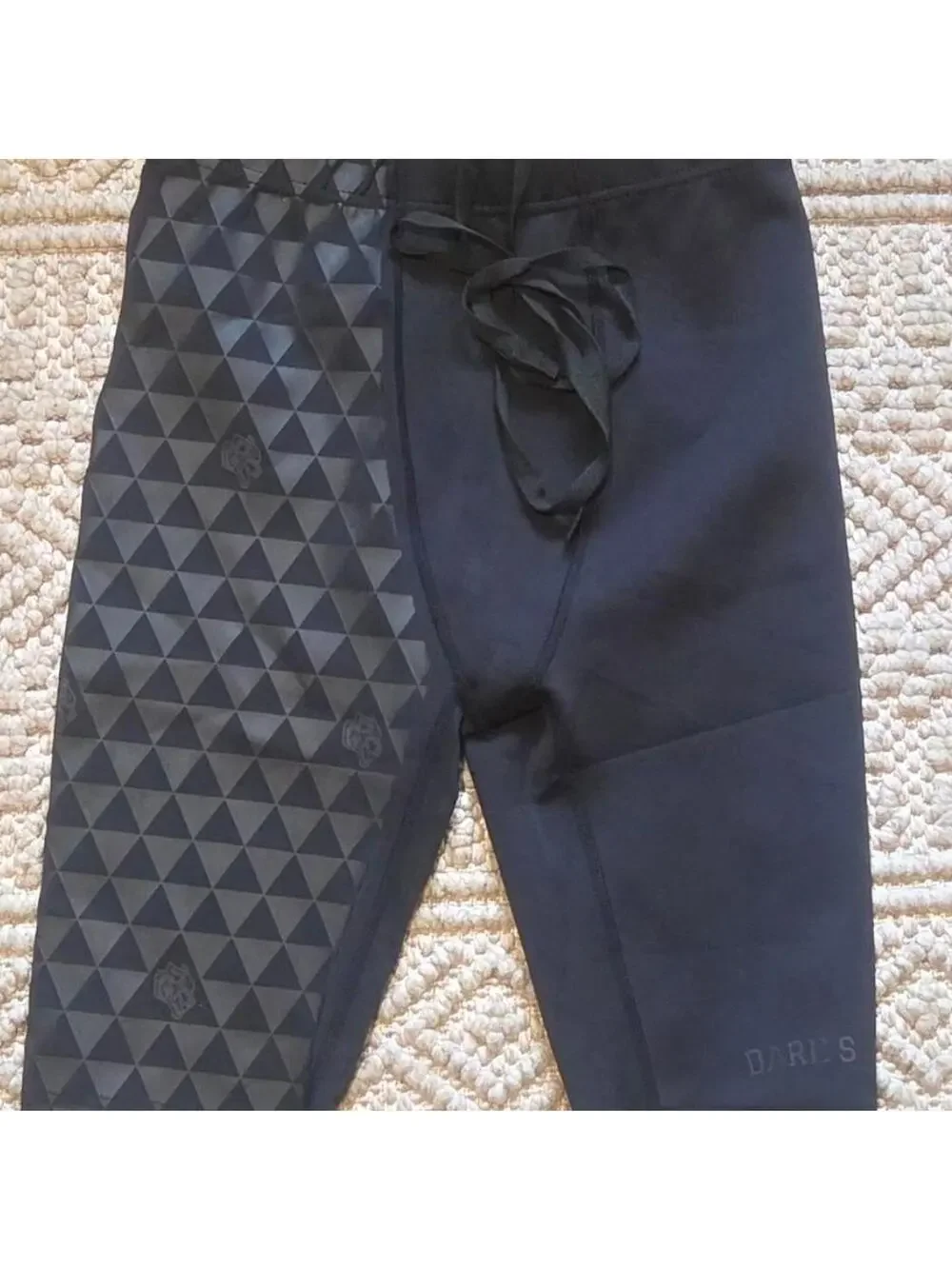 Darc Sport Mana Spandex Shorts Black/Black Size Medium NWT